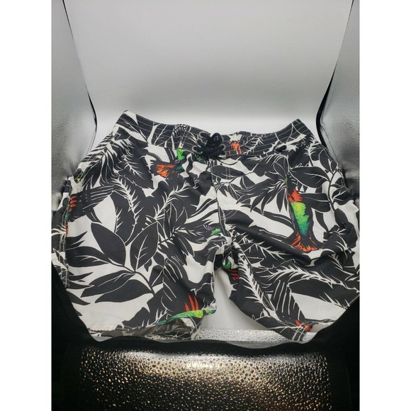 Polo Ralph Lauren Mens Mesh Built In Briefs Florals Swim Trunks Shorts Size‎ 34 - Picture 1 of 9